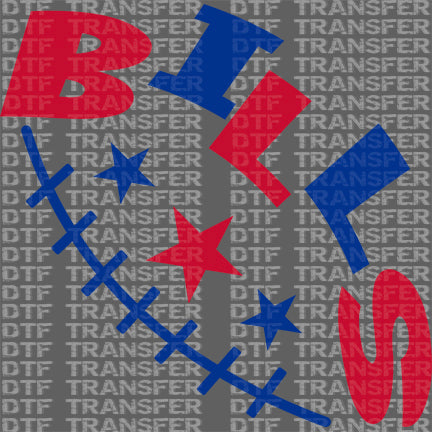 Bills Football Iron-on Transfer